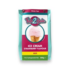 FUN2BAKE IJSMIX AARDBEI GLUTENVRIJ 200g